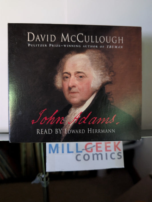 David McCullough's John Adams, Read by Edward Herrmann, 9 CDs -JD