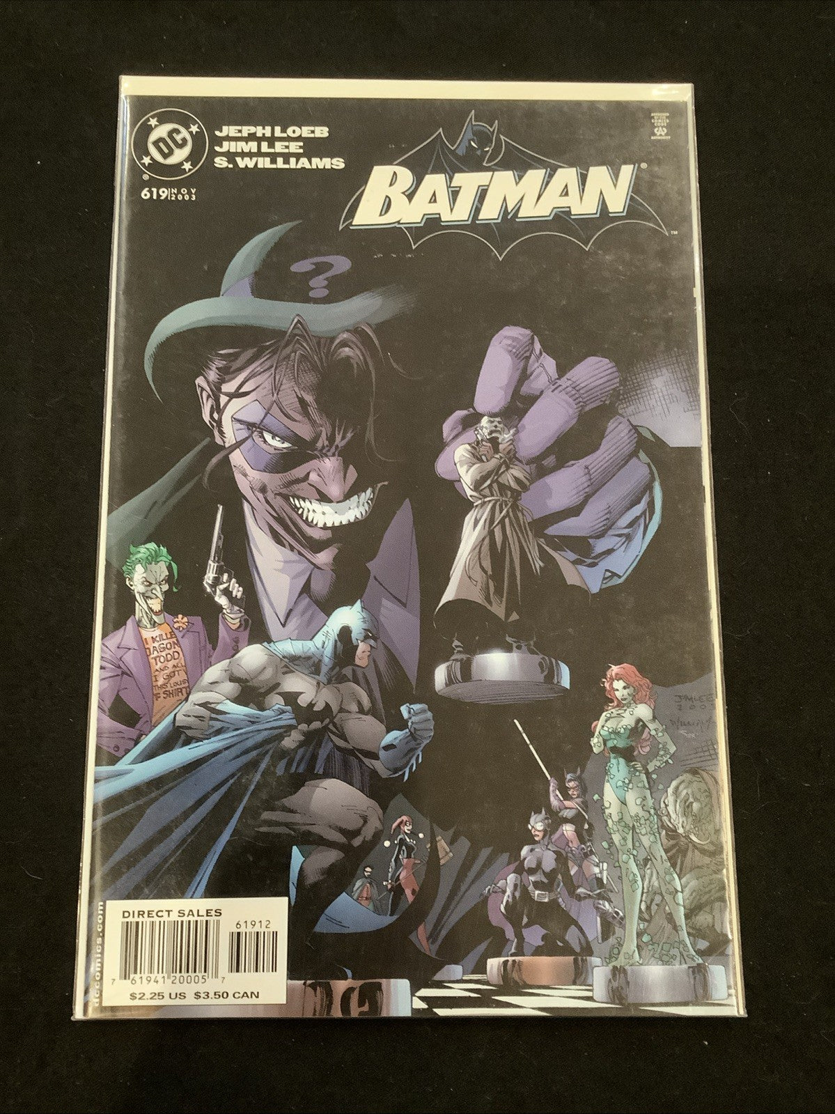 Batman #608-619 Comic Set, DC Comics, Jeph Loeb/Jim Lee, Complete HUSH Story
