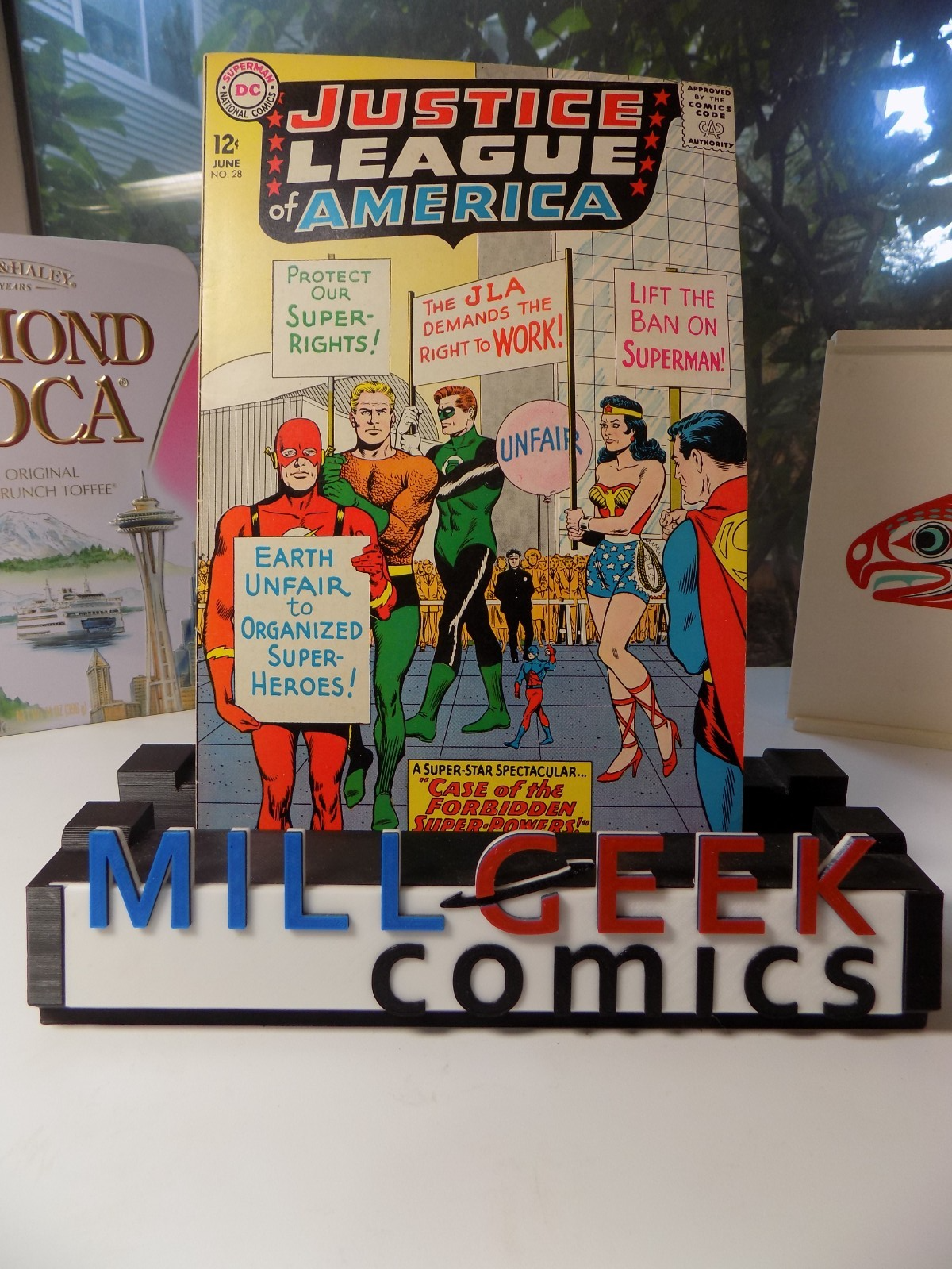 Justice League of America #28 DC Comic June 1964 Very Fine