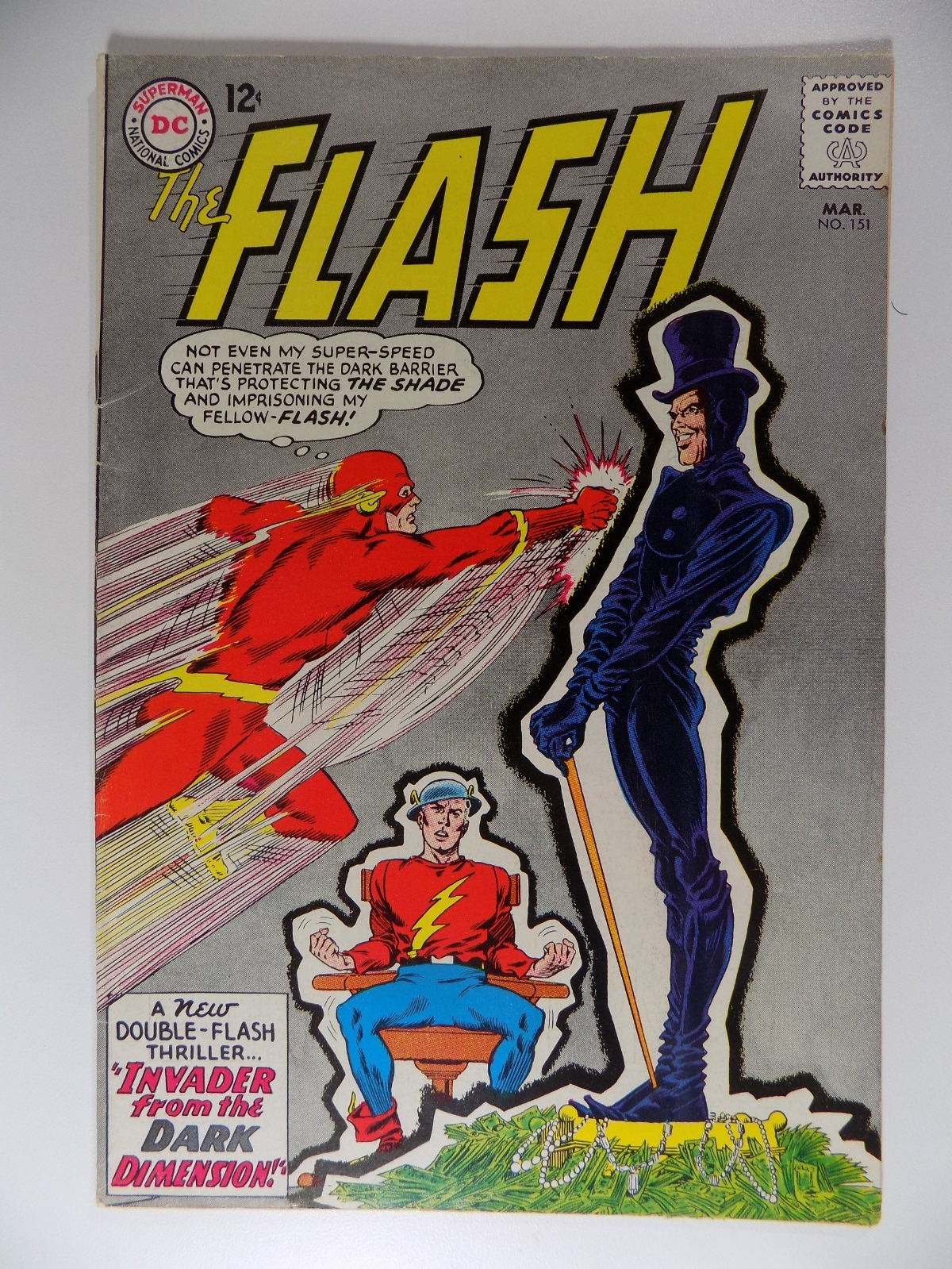 Flash #151 DC Comic March 1965 Fine+
