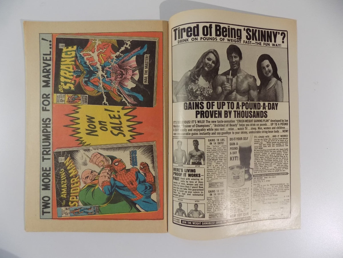 Thor #160 Marvel Comic January 1969 Very Fine-