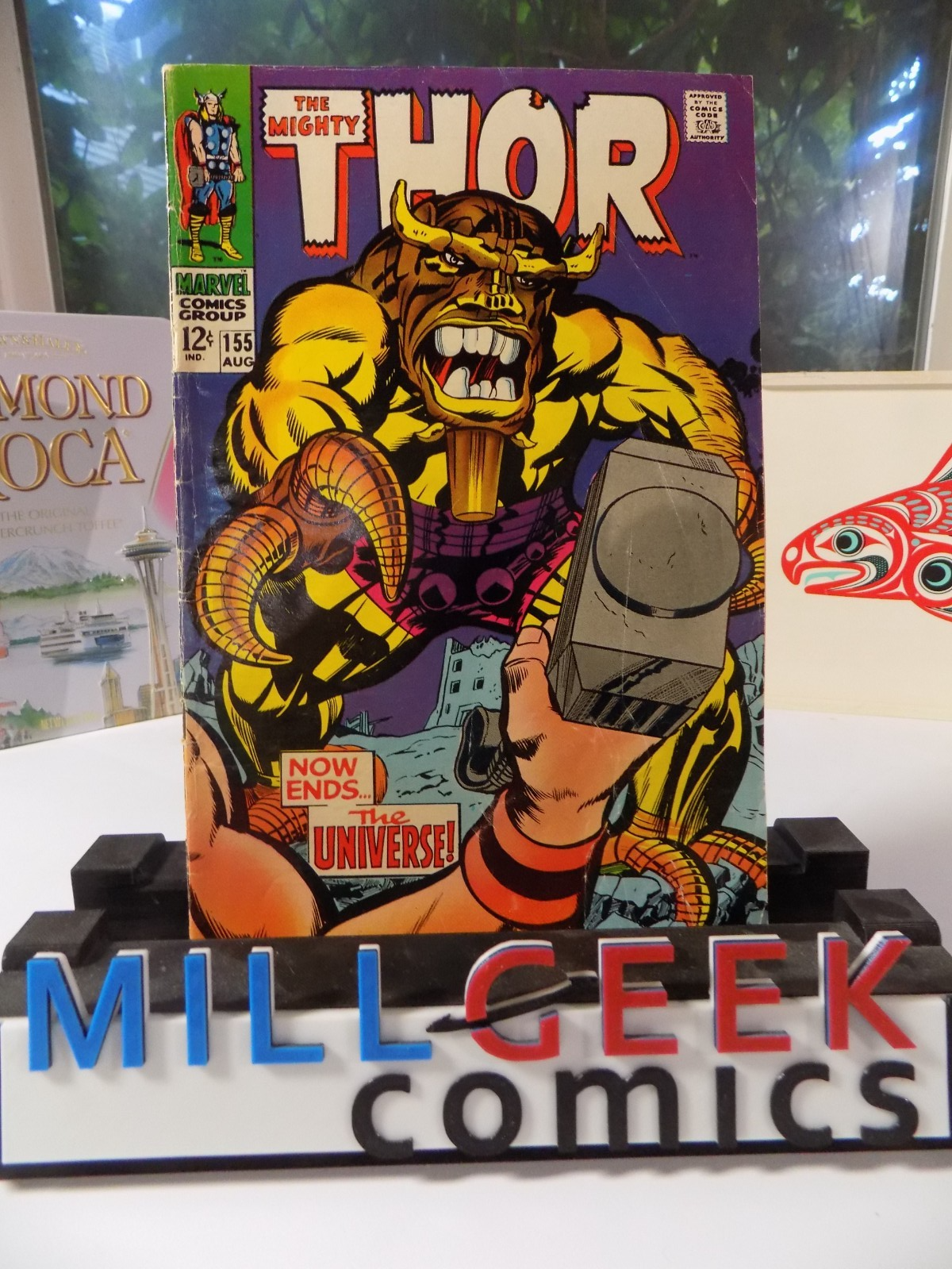 Thor #155 Marvel Comic August 1968 Fine-