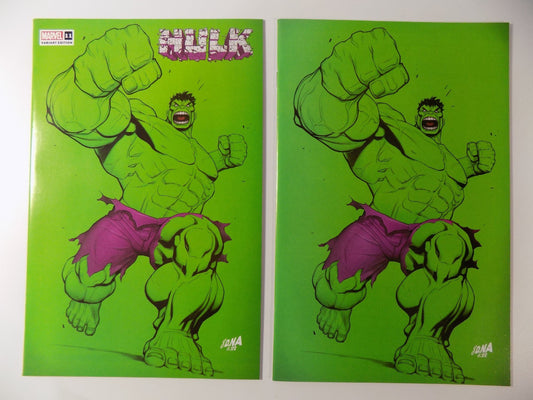 Hulk #11 Nakayama Unknown Comic Trade Dress & Virgin Variants March 2023