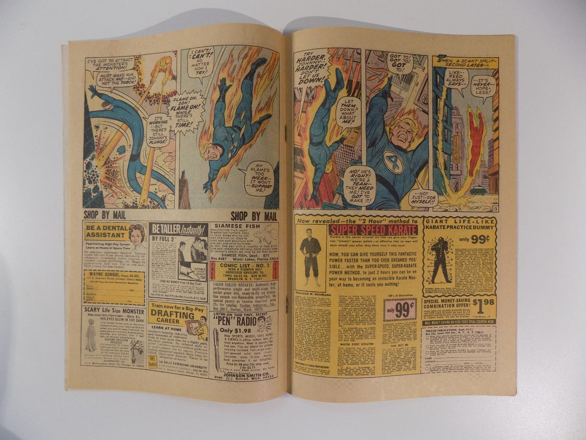 Fantastic Four #106 Marvel Comic January 1971 Very Fine-