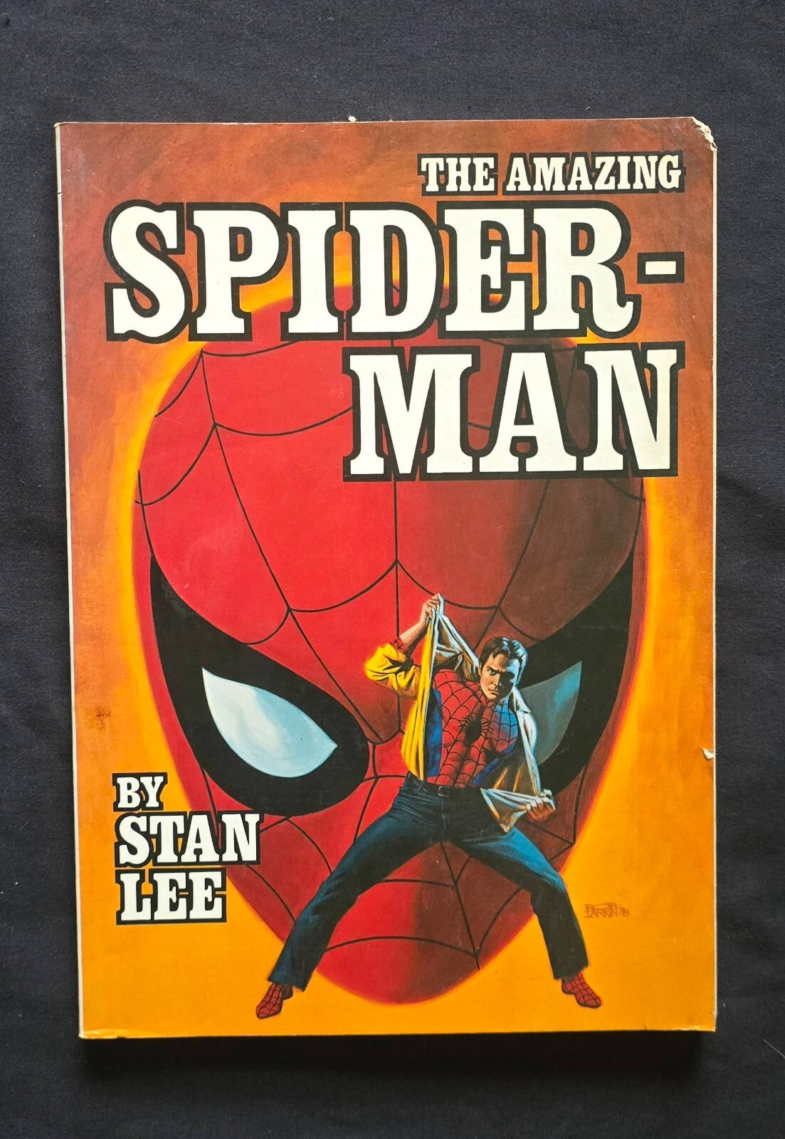 The Amazing Spider-Man By Stan Lee (1st Ed Fireside PB 1979) Low Grade Reader