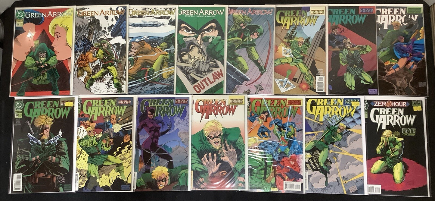 Green Arrow (Vol.2) #1-137 Complete Comic Series, Mike Grell/Ed Hannigan, DS