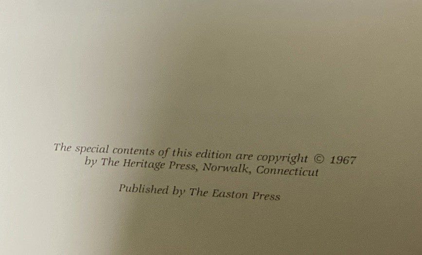 The Invisible Man by H.G. Wells Easton Press Collector's Ed. Leather Bound -JD