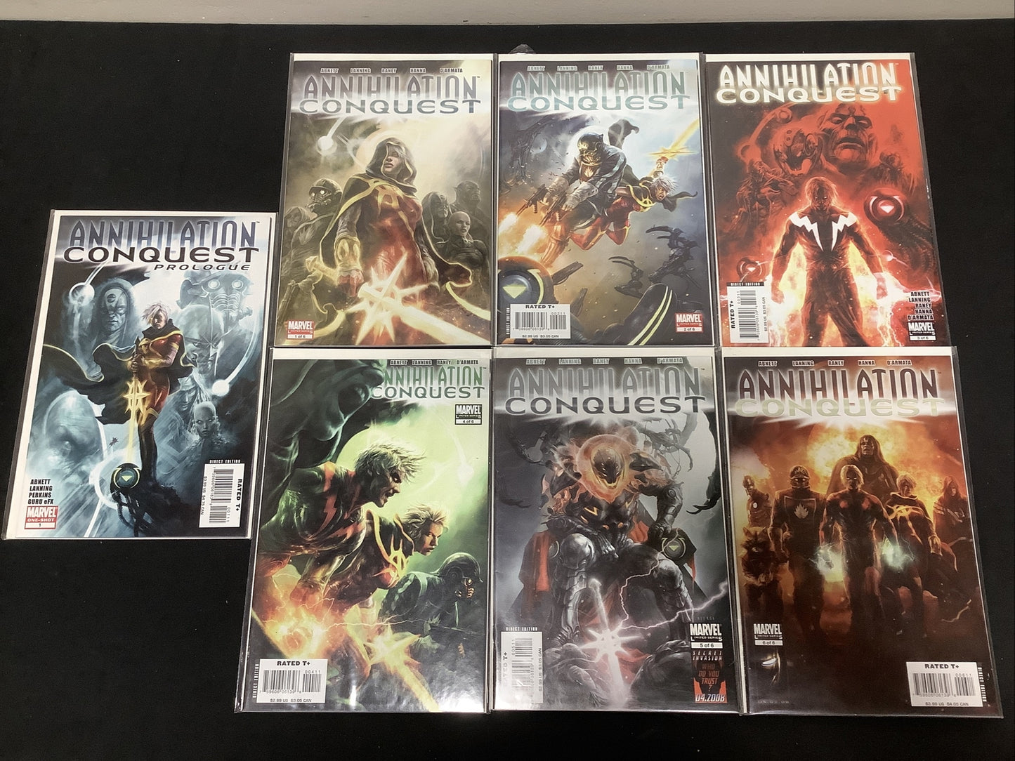 Annihilation Conquest #1-6, 1st New Guardians Of the Galaxy Team, 2008, Nova