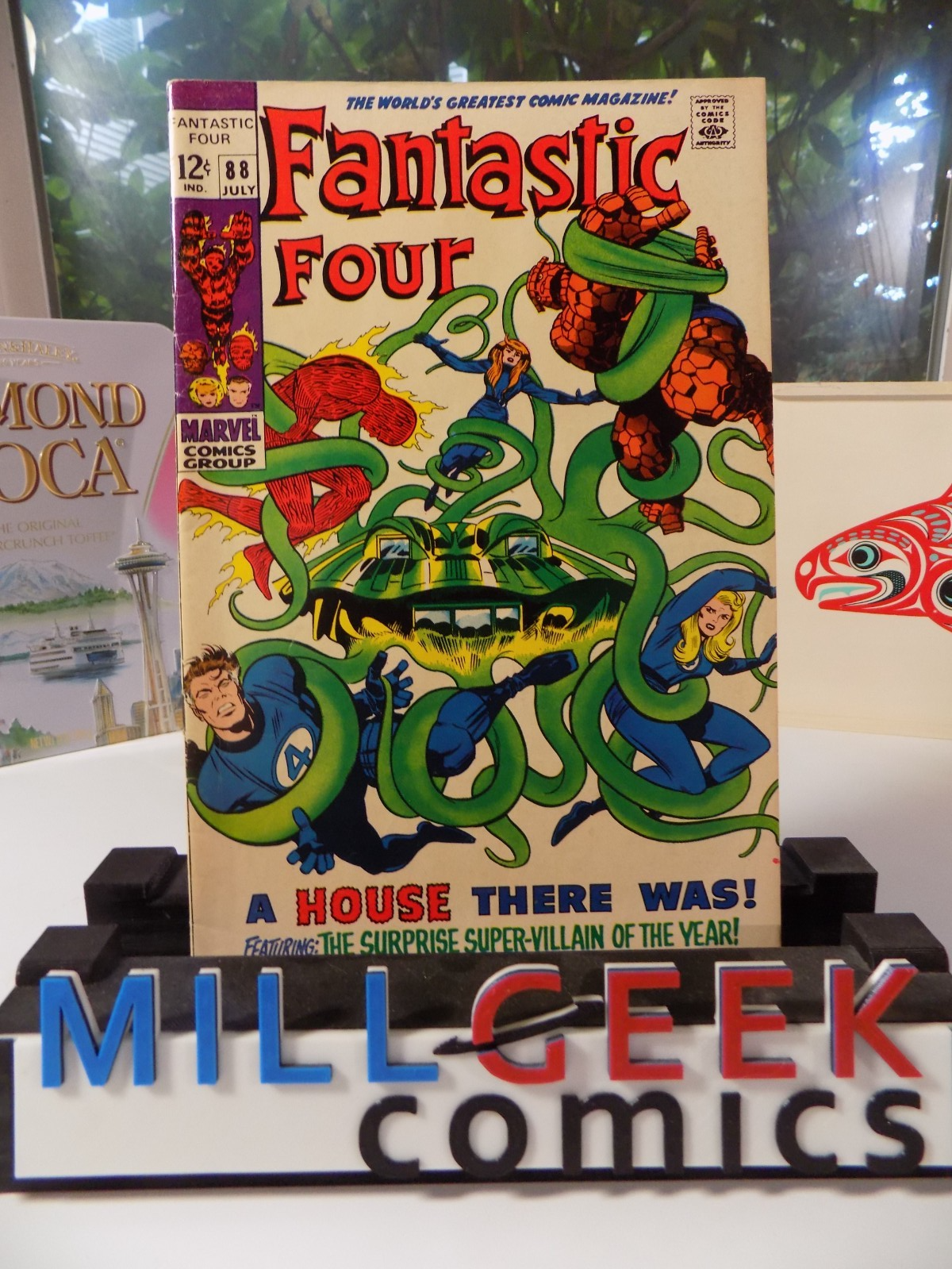 Fantastic Four #88 Marvel Comic July 1969 Very Fine-