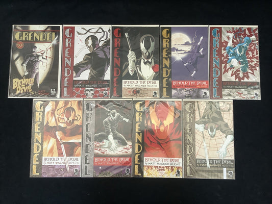 Grendel: Behold the Devil #0-8 Complete Comic Set, Dark Horse Comics, 2007