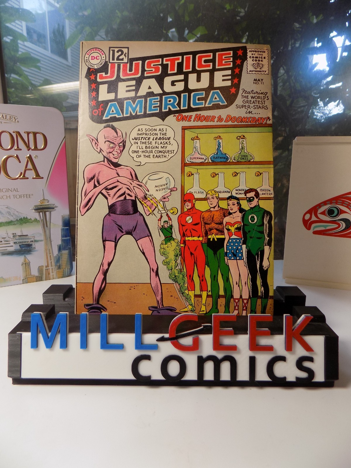 Justice League of America #11 DC Comic May 1962 Fine+