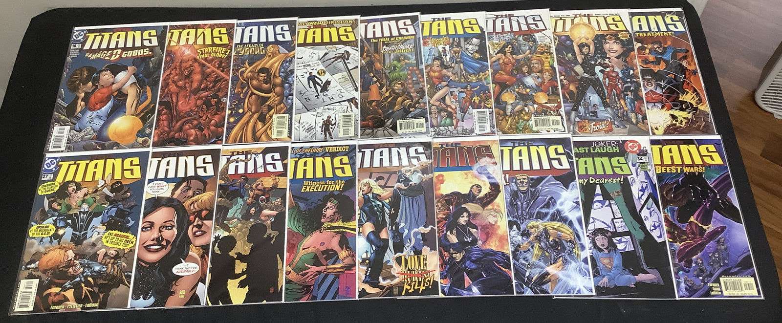 The Titans #1-50 + Annual 1 + Secret Files 1-2 Complete Set, Double Cover #1’s