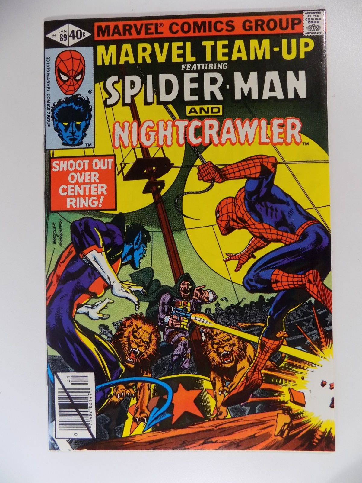 Marvel Team-Up #89 Marvel Comic January 1980 Near Mint-