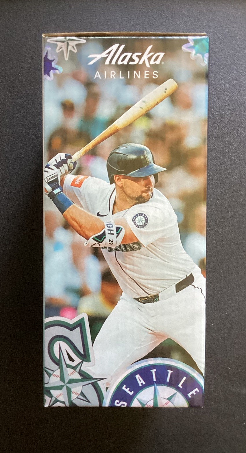 Seattle Mariners, Cal Raleigh,  60 Home Runs, Bobblehead- 6/28/26 -NIB!
