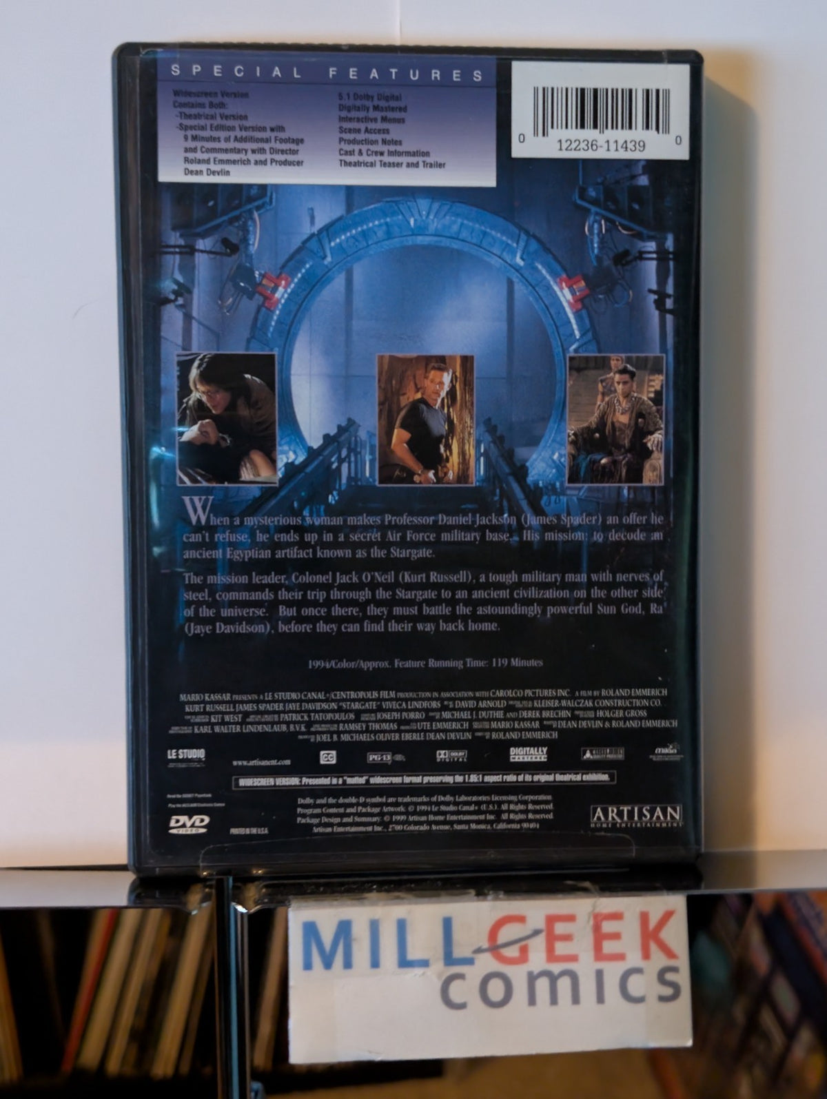 Starship Troopers / Stargate, 2 Sci-Fi Movie Set (DVD) -JD