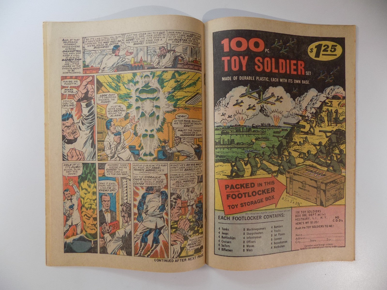 Strange Tales #164 Marvel Comic January 1968 Fine/Very Fine