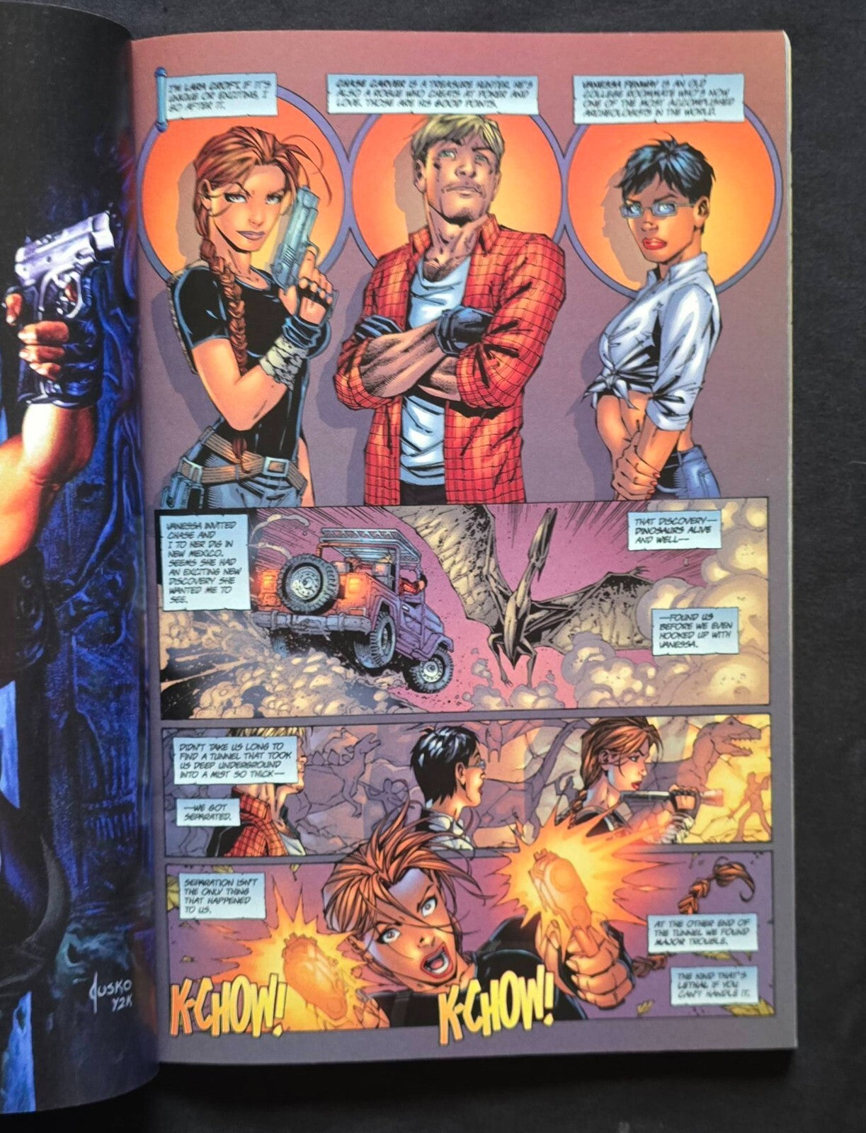 Tomb Raider: Mystic Artifacts Vol. 1 (1st Print, 2001) Top Cow/Image