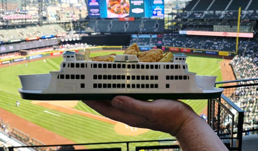 Seattle Mariners Ferry Boat Tray -  New Design With Ivar’s Logo! 