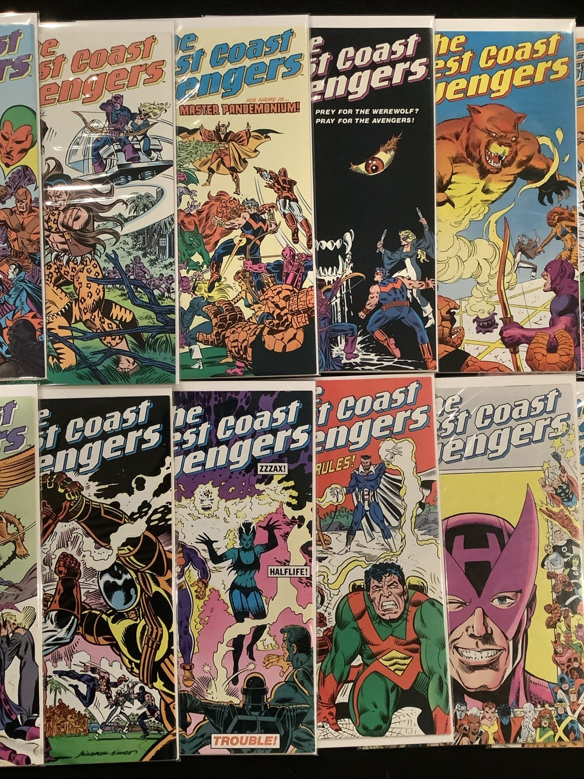 West Coast Avengers Bundle: Vol.1 #1-4, Vol.2 #1-15 + Annual #1, 20 Comics Total