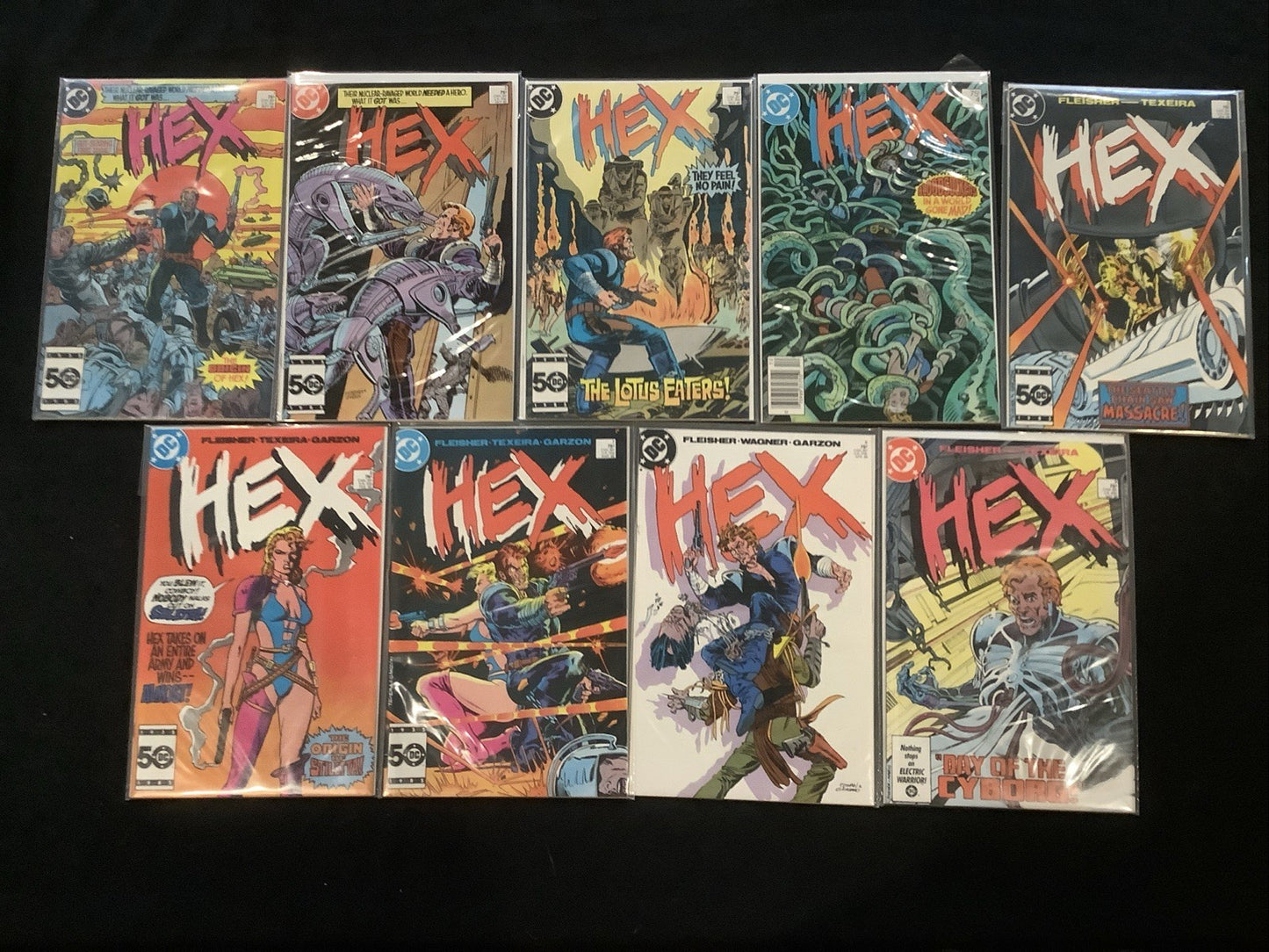 Hex #1-18 (Missing #17) Comic Lot, DC Comics, Fleisher/Texeira, 1985