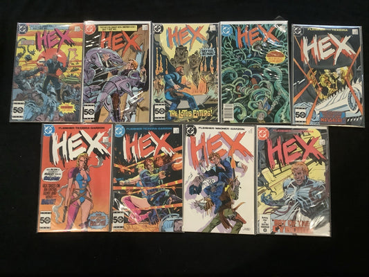 Hex #1-18 (Missing #17) Comic Lot, DC Comics, Fleisher/Texeira, 1985