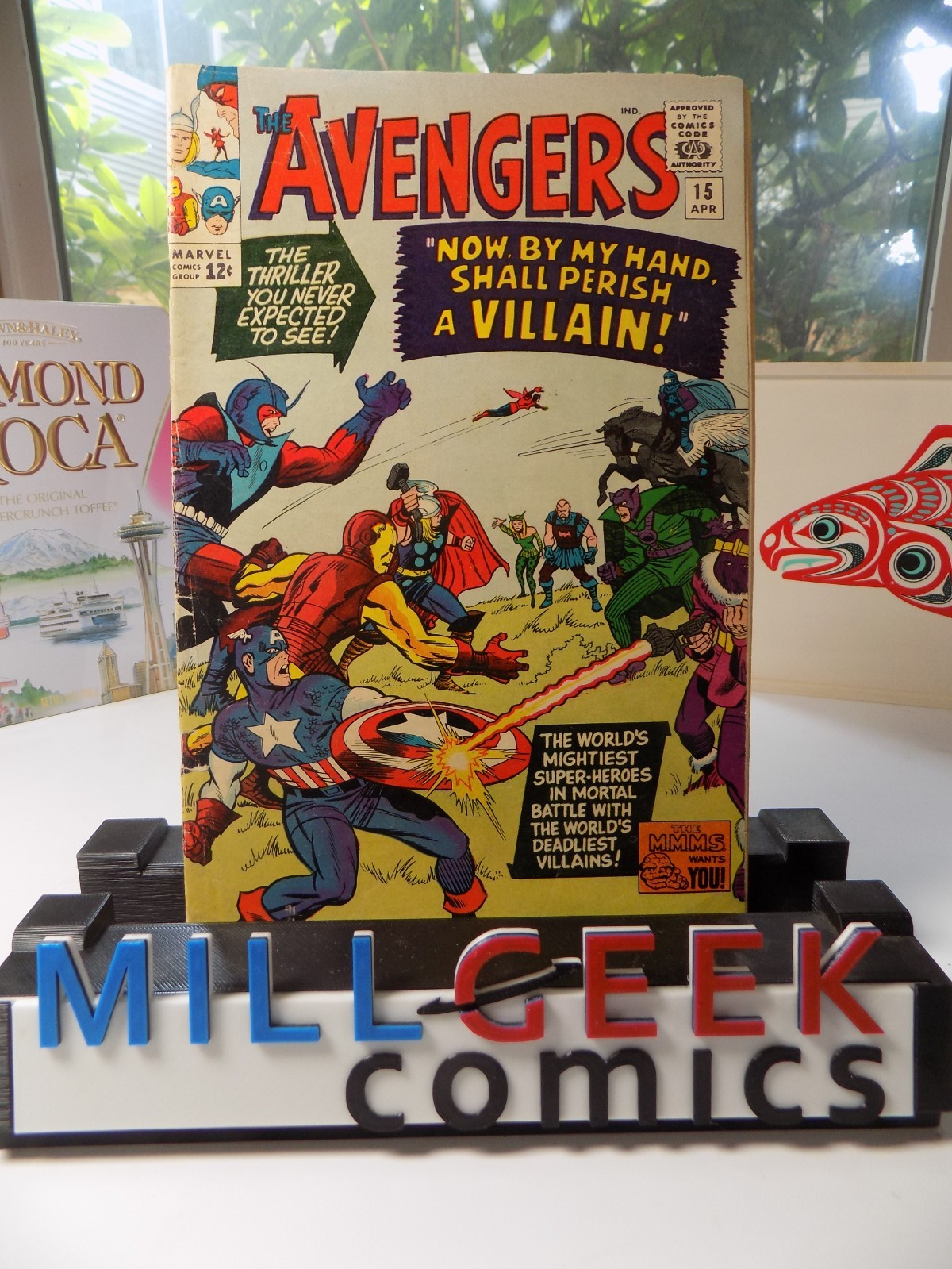 Avengers #15 Marvel Comic April 1965 Fine