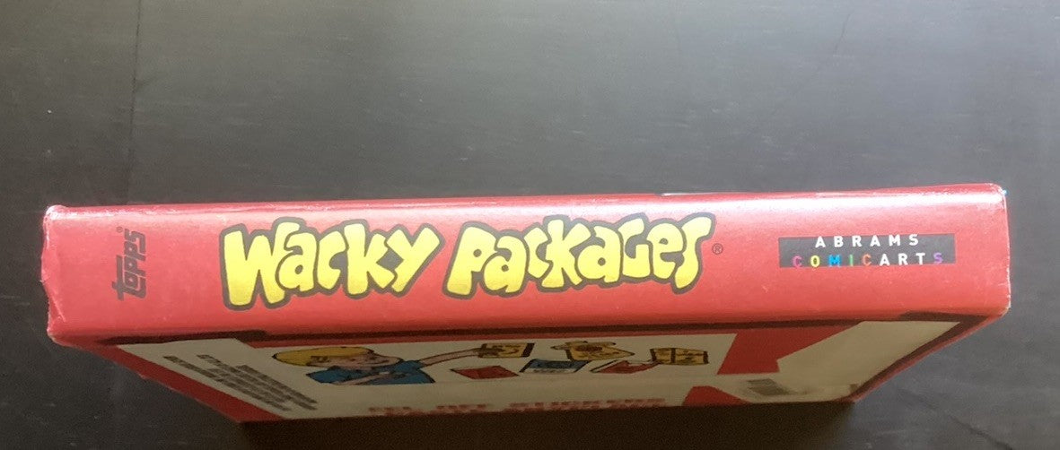 Wacky Packages by Topps, Hardcover Book, 2008 + BONUS STICKERS JD