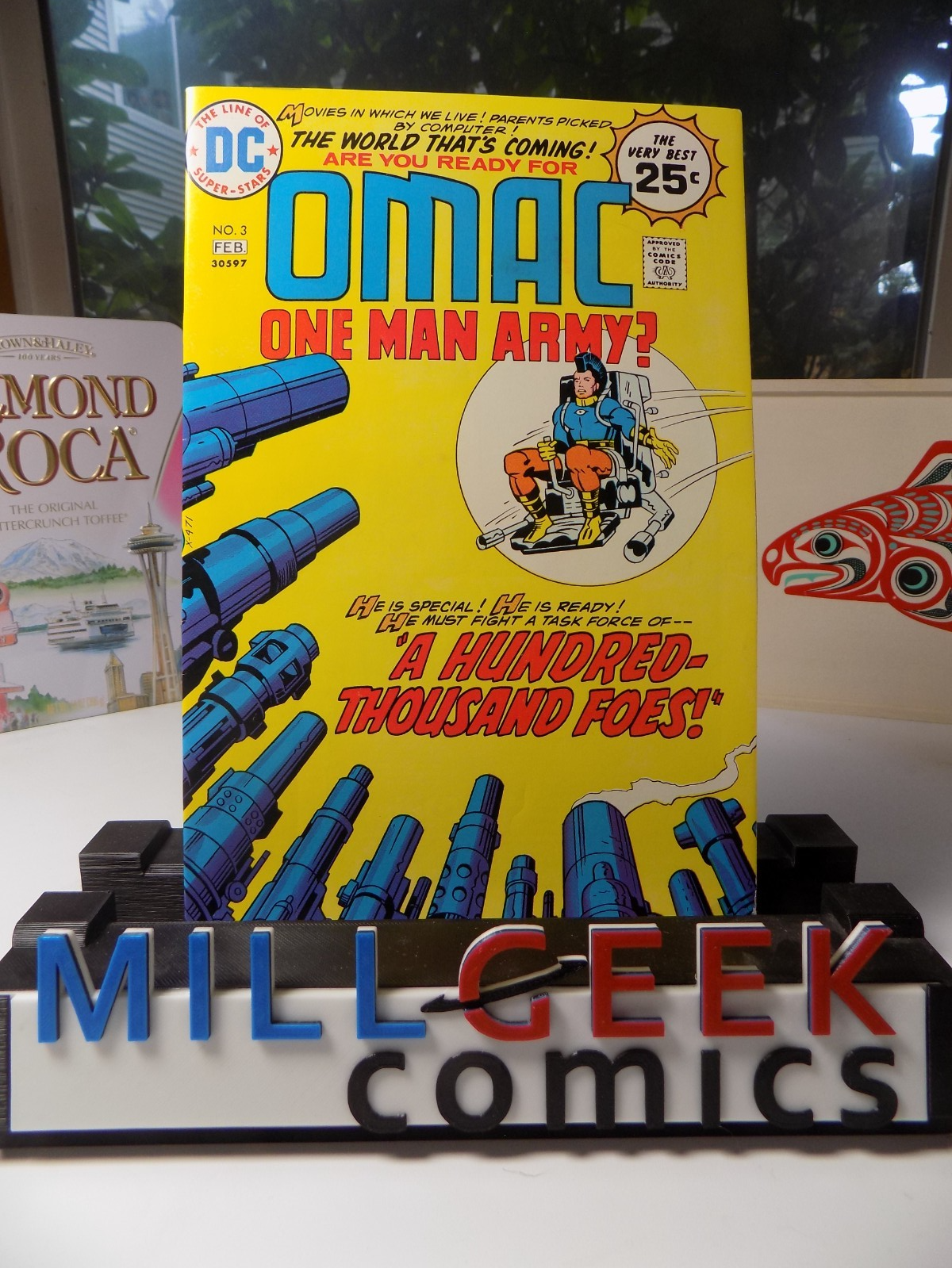 OMAC #3 DC Comic February 1975 Very Fine-
