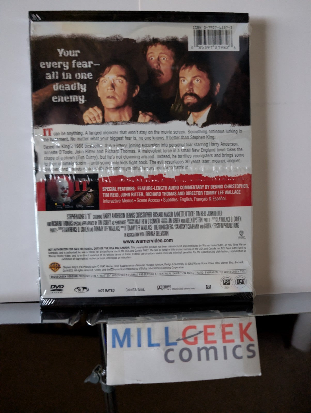 Bulletproof Monk / Stephen King's It (1990), 2 Movie Set (DVD) Like New -JD