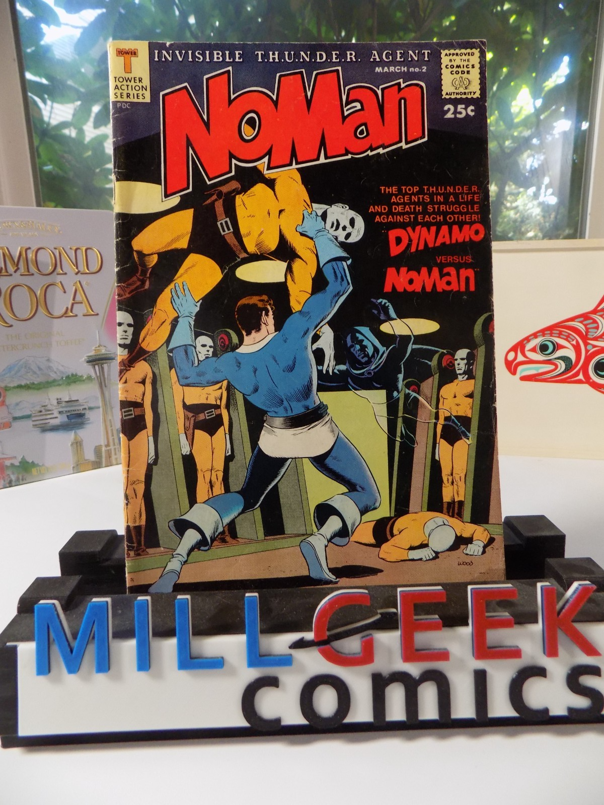 NoMan #2 Tower Comic March 1967 Fine+