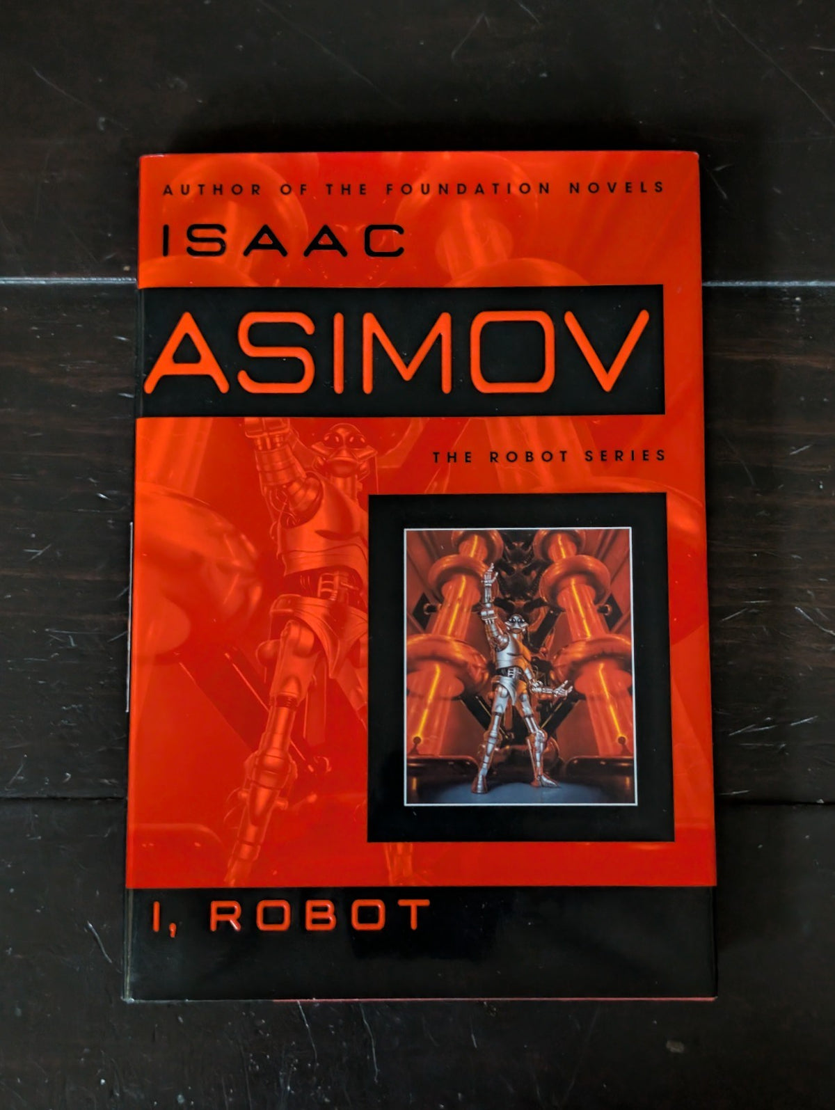 Isaac Asimov, Lot of 4 Books (I, Robot / Foundation Series) Hardcover -JD