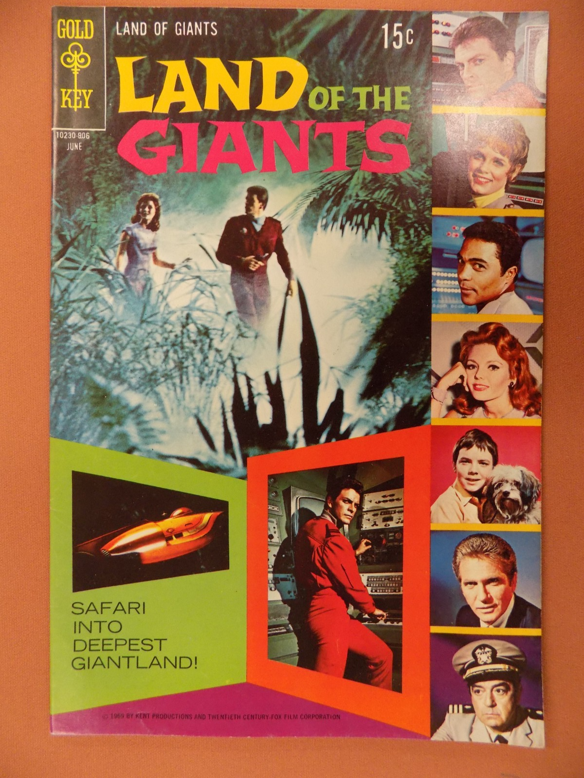Land of the Giants #1 -5 Gold Key VF or Better