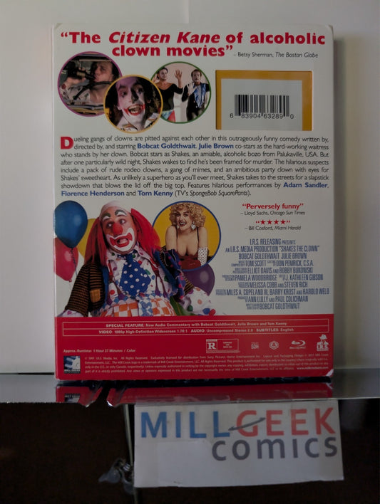 Shakes the Clown, Bobcat Goldthwait (Blu-ray) -JD
