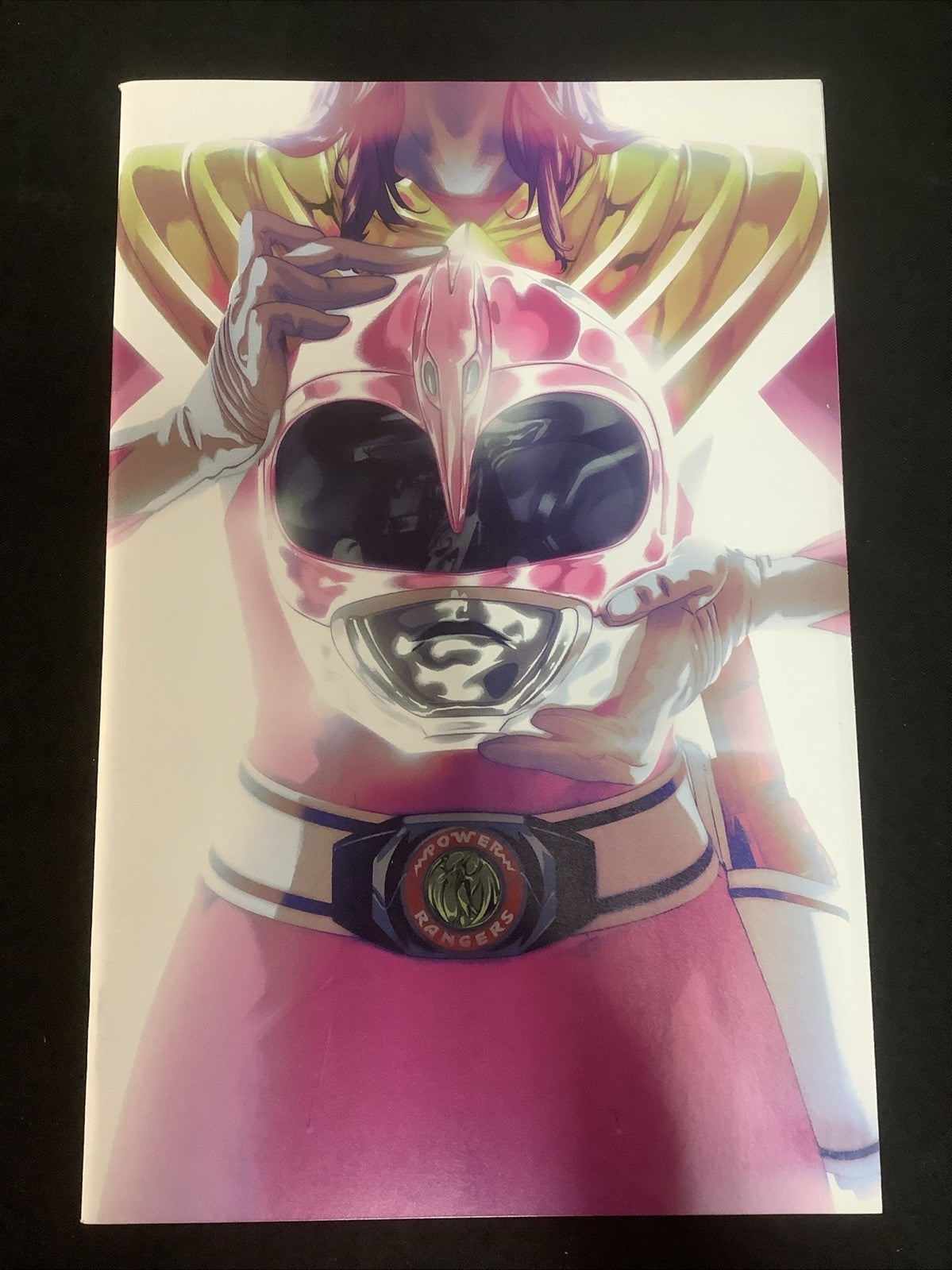 Mighty Morphin Power Rangers Shattered Grid #1 (2018) Montes Ltd. Edition Cover