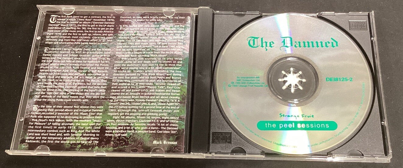 The Damned - Sessions Of The Damned (CD, BBC, Like New) -JD