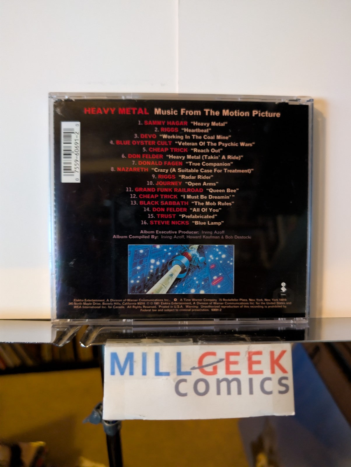 Soundtrack 5 CD Lot (Matrix, The Crow, Heavy Metal, SFW, Jay Silent Bob) -JD