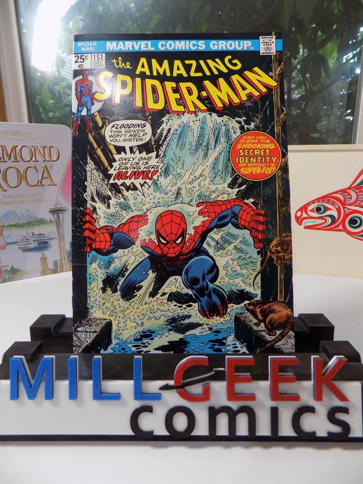 Amazing Spider-Man #151 Marvel Comic December 1975 Very Fine