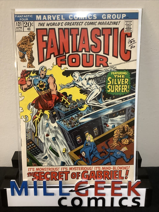 Fantastic Four #121 (Marvel Comics April 1972) F+ (6.5) John Buscema/Stan Lee