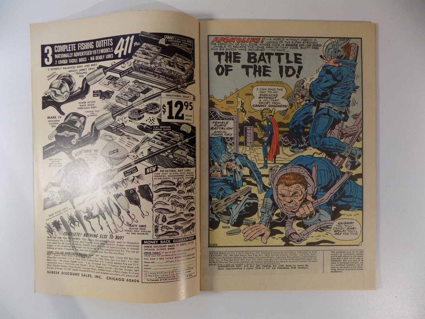 Mister Miracle #8 DC Comic June 1972 Very Fine