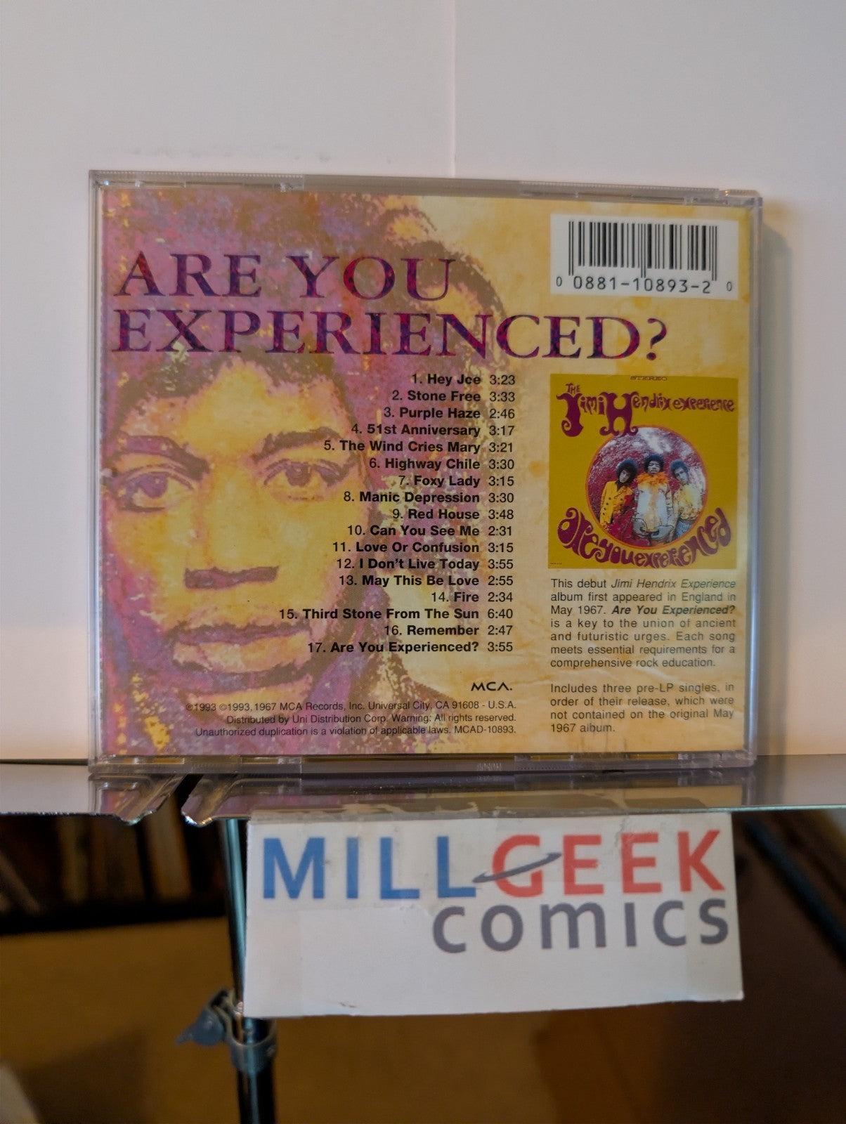 Jimi Hendrix 3 CD lot (Axis: Bold as Love, Are You Experienced, Ultimate Ex) -JD