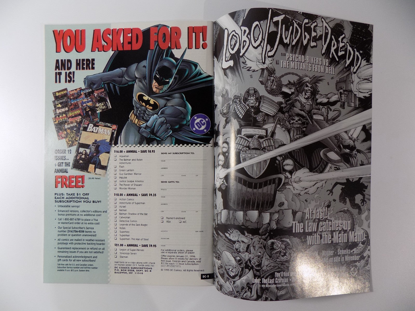 Black Canary Oracle Birds of prey #1 DC Comic 1996 Near Mint-