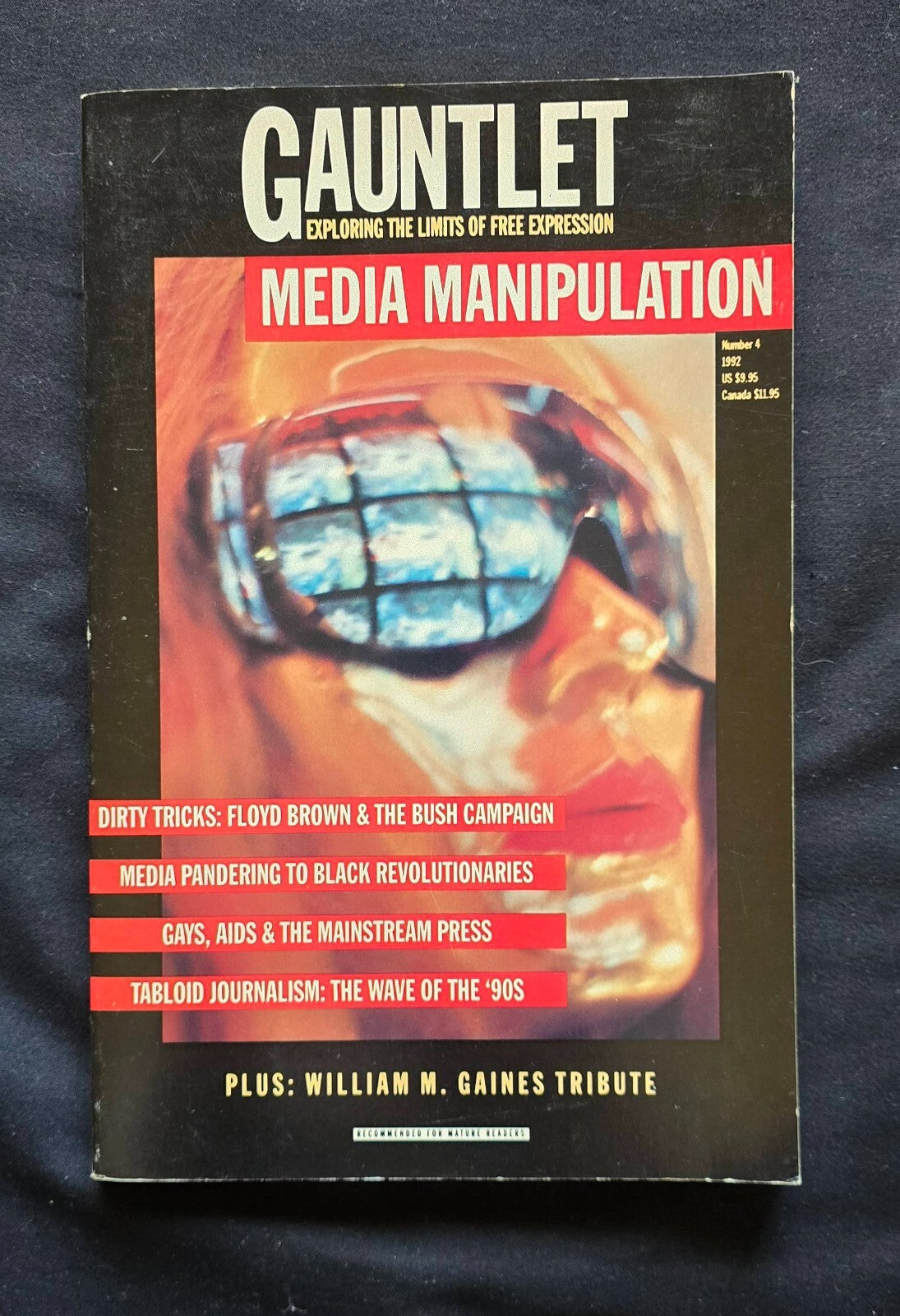 Gauntlet: Exploring The Limits Of Free Expression, Volumes 4-9 (1992-1994) JD