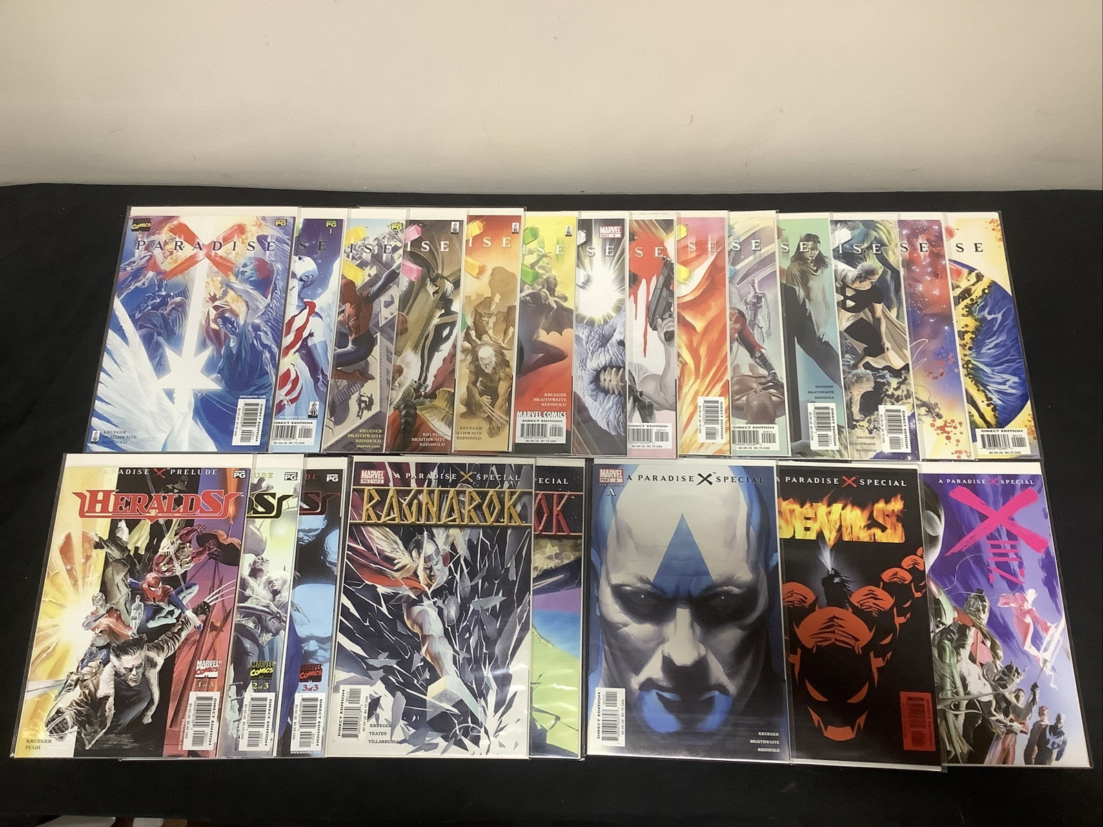 Paradise X Comic Bundle, Marvel Comics, (Heralds, Ragnarok, A, Devils, Xen)