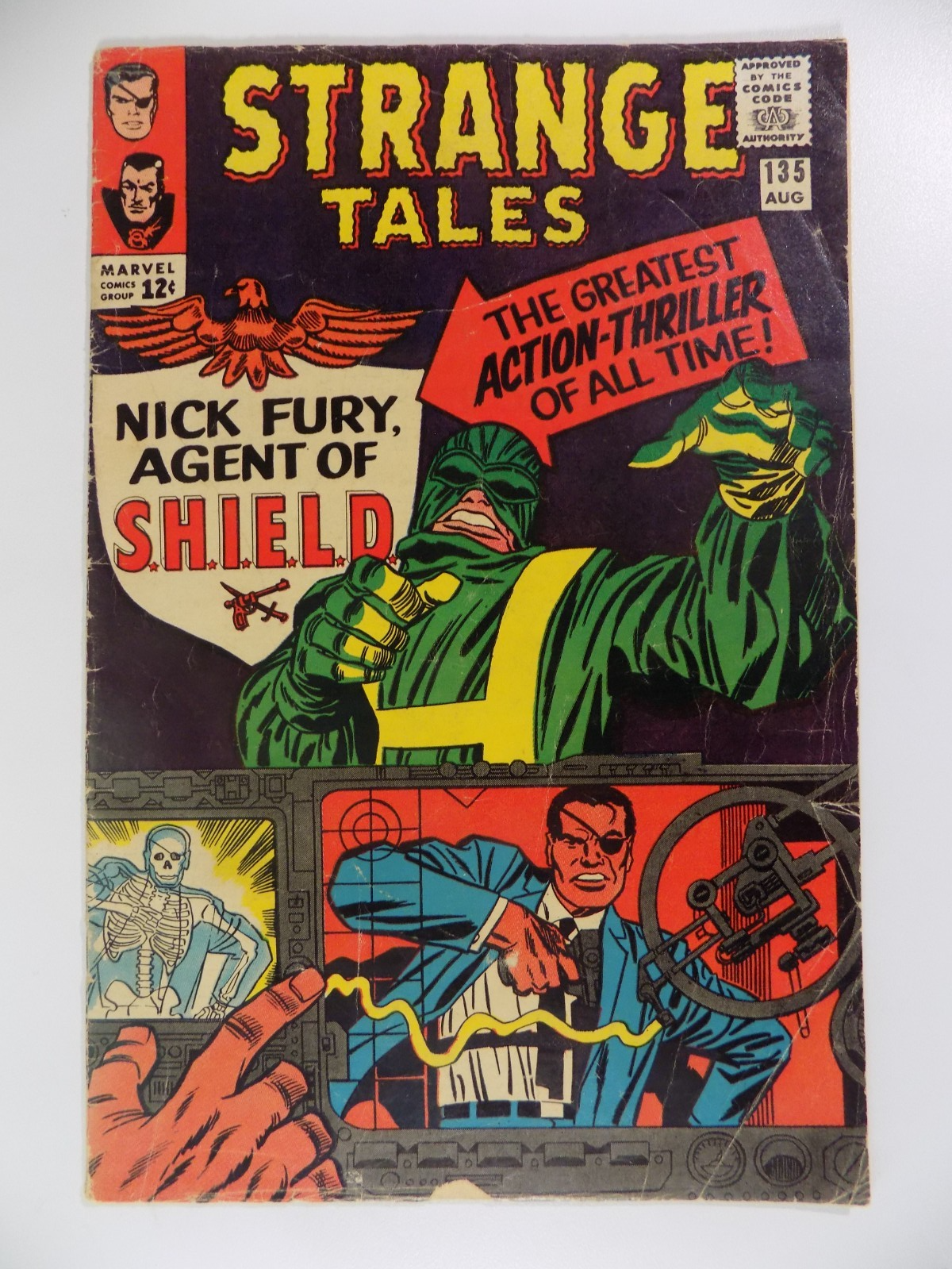 Stranger Tales #135 Marvel Comic August 1965 Fine-