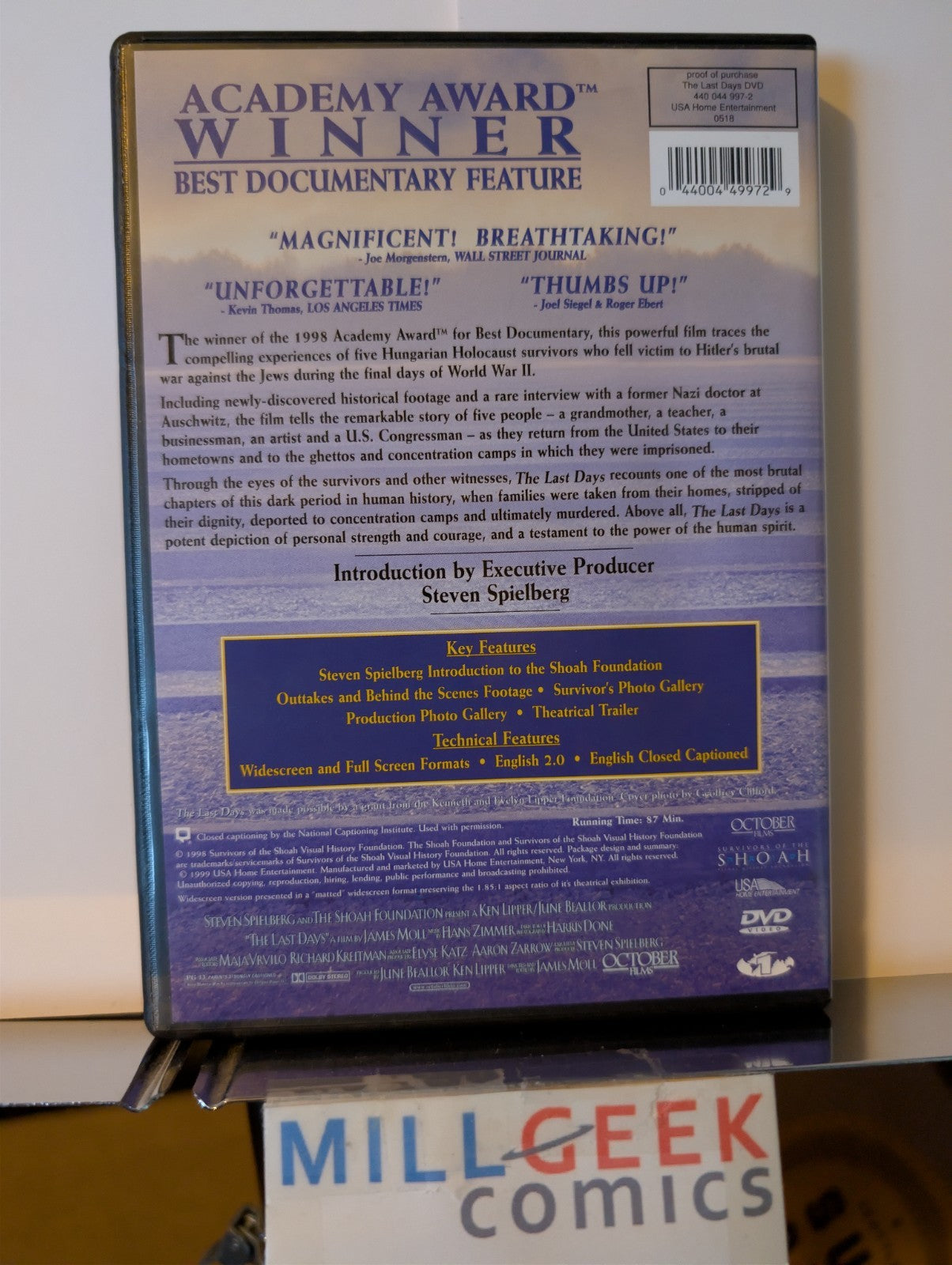 Triumph of the Will / The Last Days, 2 Movie lot (DVD) -JD