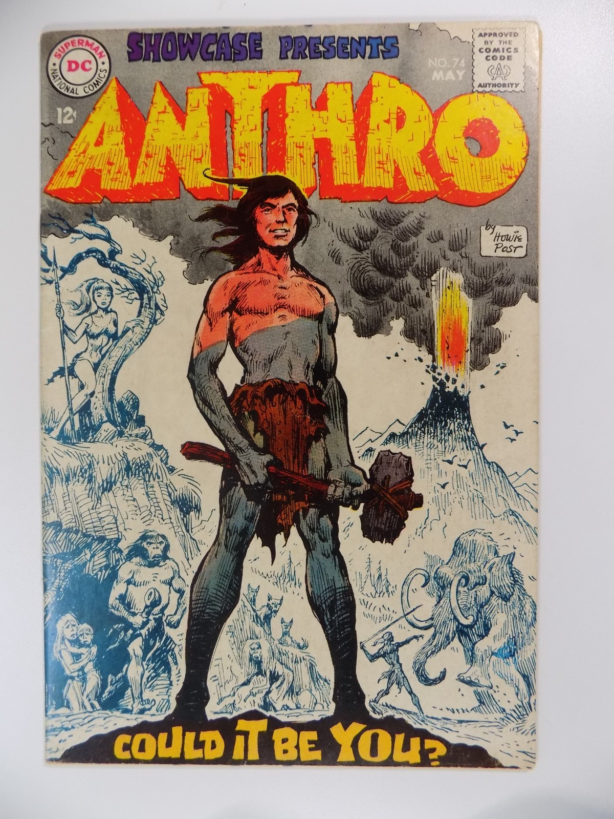 Showcase #74 Anthro DC Comic May 1968 Very Fine+