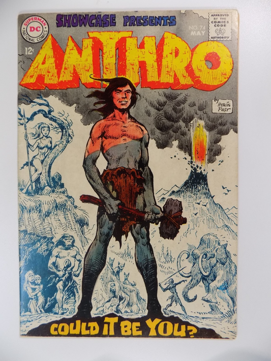 Showcase #74 Anthro DC Comic May 1968 Very Fine+