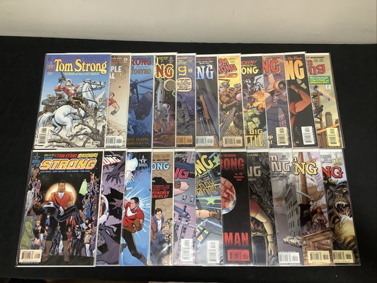 Tom Strong Comic Lot #8-10 , #14-32 (Alan Moore, 2001) twenty two comics total