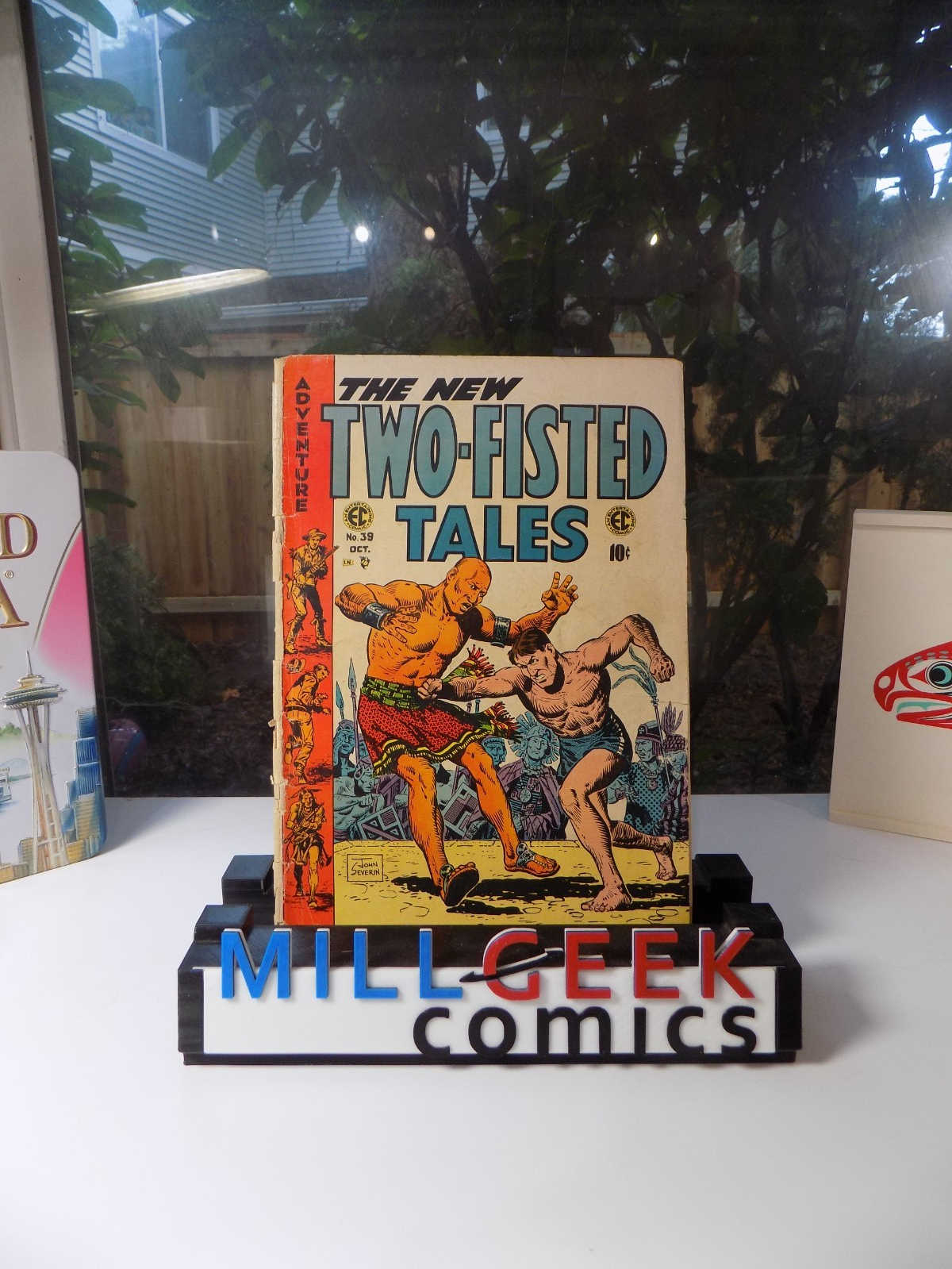 Two-Fisted Tales #39 EC Comic Severin October 1954 Good/Very Good