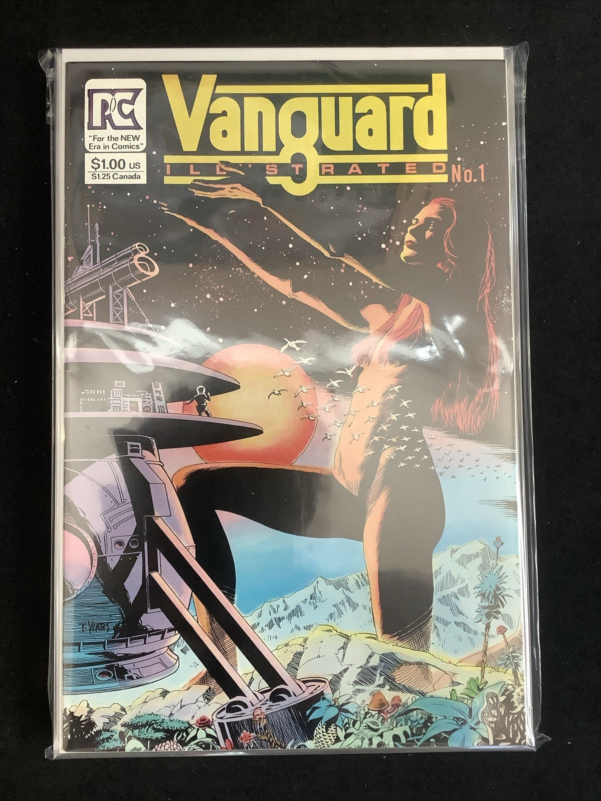 Vanguard Illustrated #1-7 Complete Comic Run, Classic Dave Stevens, Mr. Monster